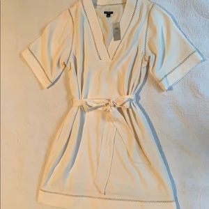 NWT Ann Taylor ivory dress - Sz LP